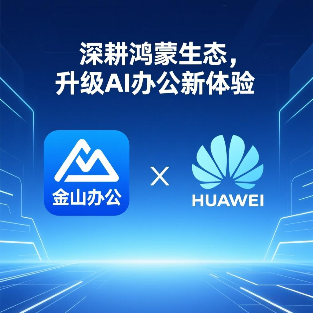 金山办公联手华为：深耕鸿蒙生态，升级 AI 办公新体验